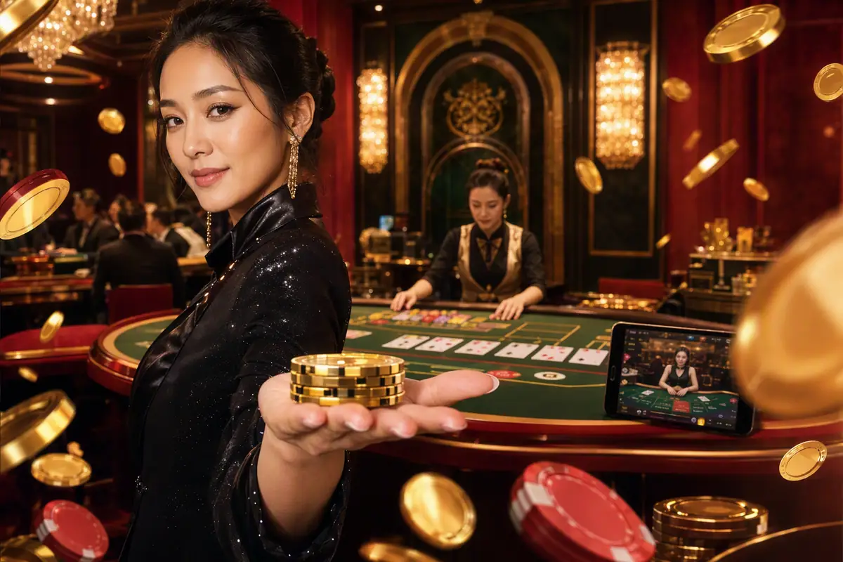 winbro88 Casino susasana meja live dealer